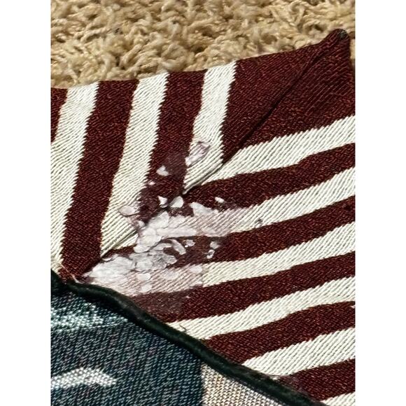 Tapestry Winter Christmas Holiday birds wildlife Cardinal Table Runner 70x13” - Picture 11 of 12